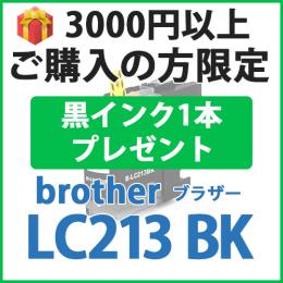 [プレゼント] 1本黒インクプレゼント　3000円以上ご購入の方限定　LC213