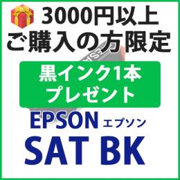 [プレゼント] 1本黒インクプレゼント　3000円以上ご購入の方限定SAT-BK